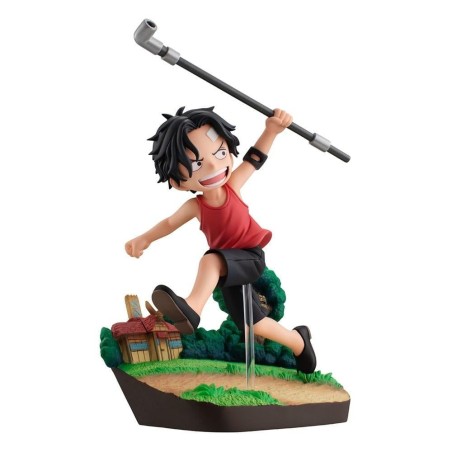 ONE PIECE - Portgas D. Ace "Run Run Run" - Statuette G.E.M. 13cm 