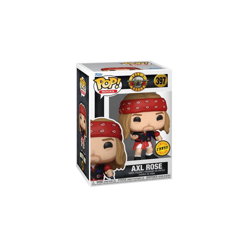 GUN N ROSES - POP Rocks N° 397 - Axel Rose (1980's) avec Chase 