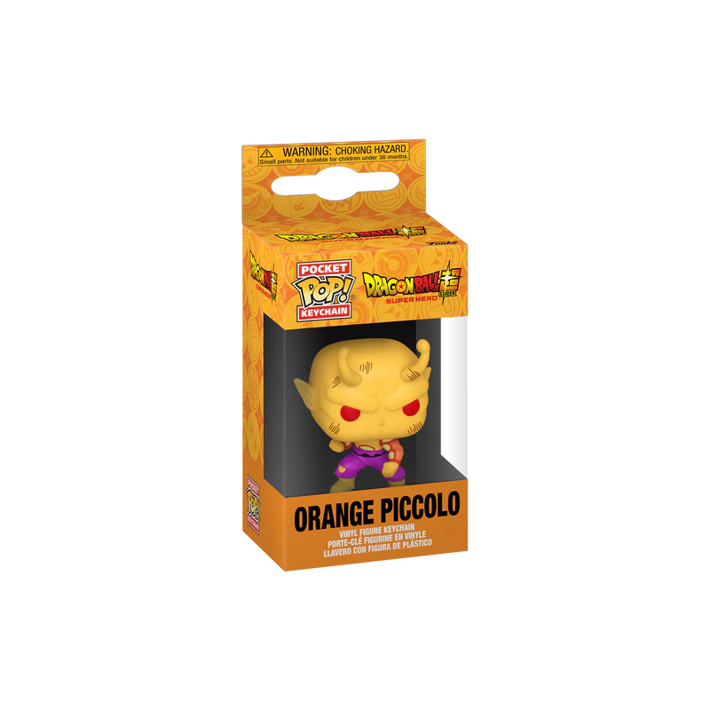 DBS SUPER HERO - Pocket Pop Keychains - Orange Piccolo 