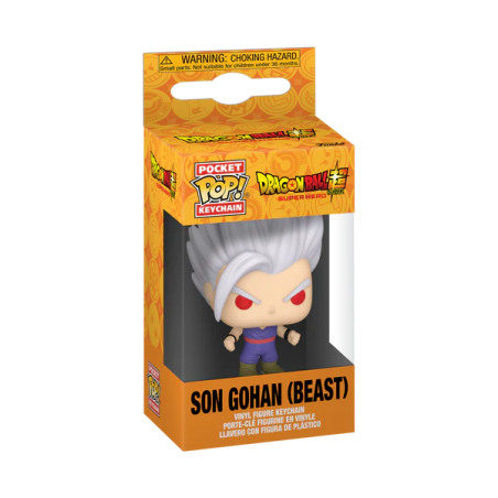 DBS SUPER HERO - Pocket Pop Keychains - Gohan Ultra Instinct 