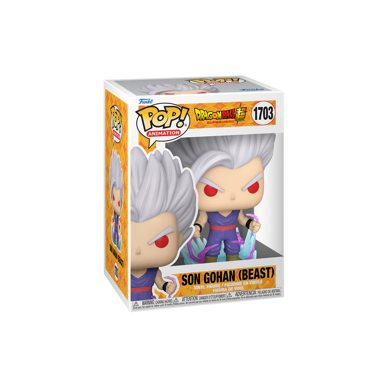 DBS SUPER HERO - POP Animation N° 1703 - Gohan Beast avec Chase (GITD) 