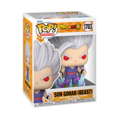 DBS SUPER HERO - POP Animation N° 1703 - Gohan Beast avec Chase (GITD) 