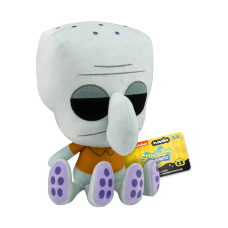 BOB L'EPONGE - Funko Peluche 18cm - Carlo Tentacule 