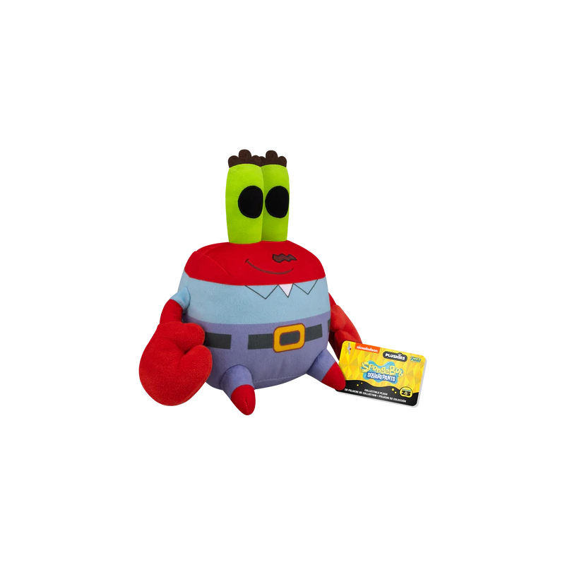 BOB L'EPONGE - Funko Peluche 18cm - Mr Krabs 