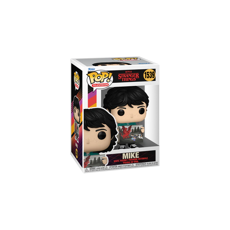 STRANGER THINGS - POP TV N° 1539 - Mike avec Peinture de Will 