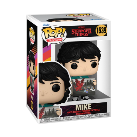 STRANGER THINGS - POP TV N° 1539 - Mike avec Peinture de Will 