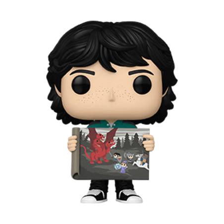 STRANGER THINGS - POP TV N° 1539 - Mike avec Peinture de Will 