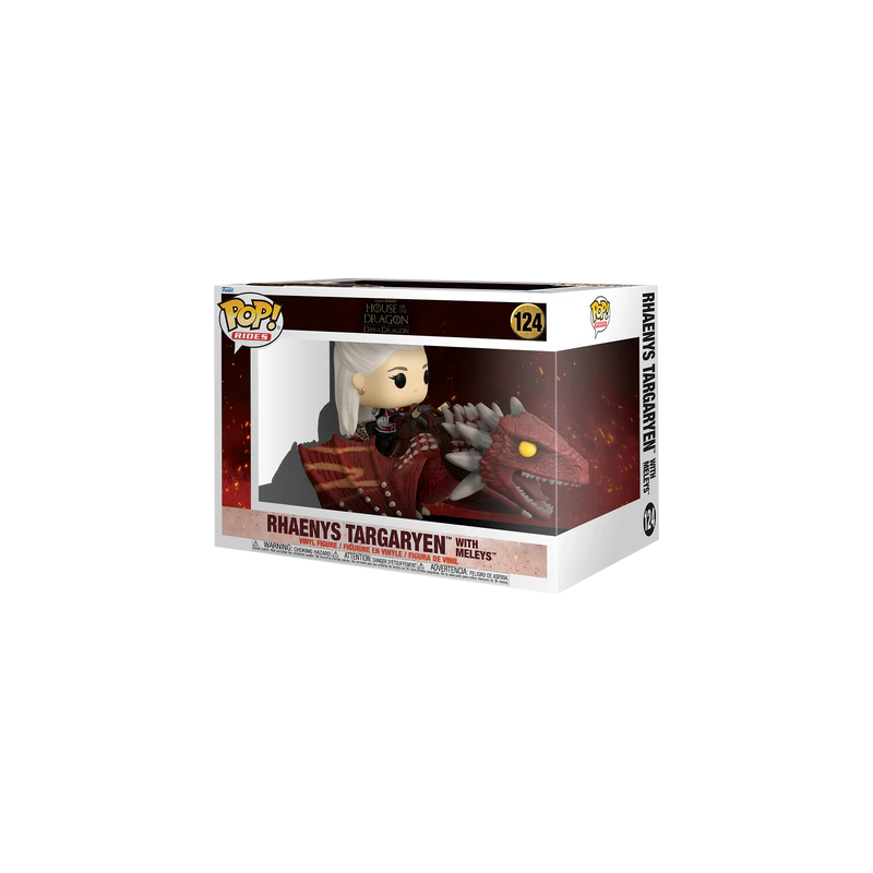 HOUSE OF THE DRAGON - POP Ride DLX N° 124 - Rhaenys avec Meleys 