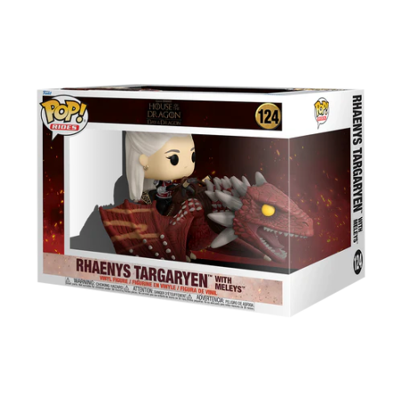 HOUSE OF THE DRAGON - POP Ride DLX N° 124 - Rhaenys avec Meleys 