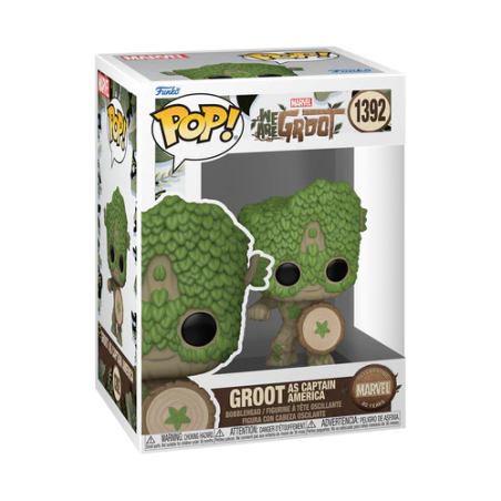 WE ARE GROOT - POP Marvel N° 1392 - Captain America 