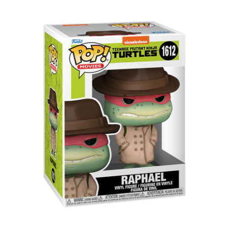 LES TORTUES NINJAS - POP Movie N° 1612 - Raphael avec veste & Chapeau 