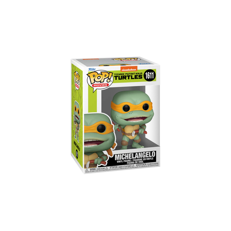LES TORTUES NINJAS - POP Movie N°1611 -Michelangelo Nunchucks Saucisse 