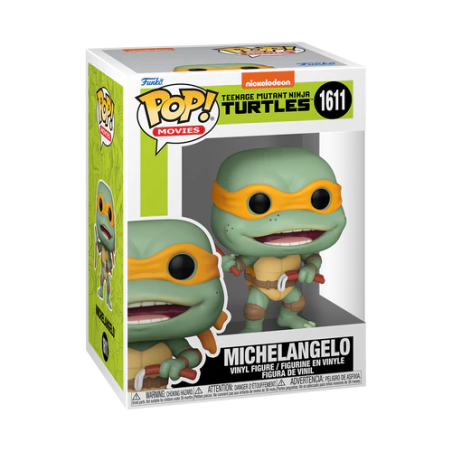 LES TORTUES NINJAS - POP Movie N°1611 -Michelangelo Nunchucks Saucisse 