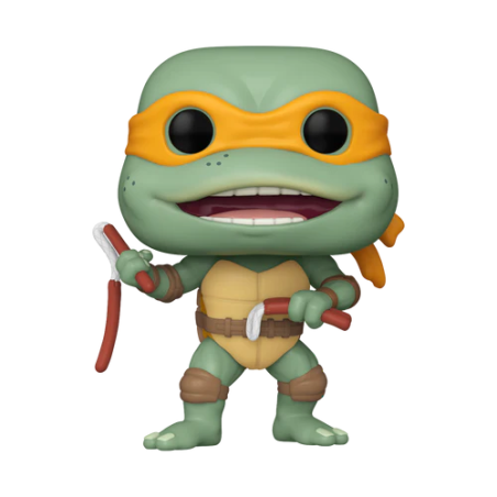 LES TORTUES NINJAS - POP Movie N°1611 -Michelangelo Nunchucks Saucisse 