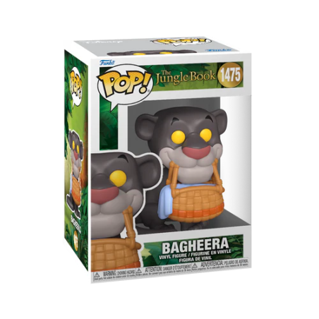 LE LIVRE DE LA JUNGLE - POP Disney N° 1475 - Bagheera avec Panier 