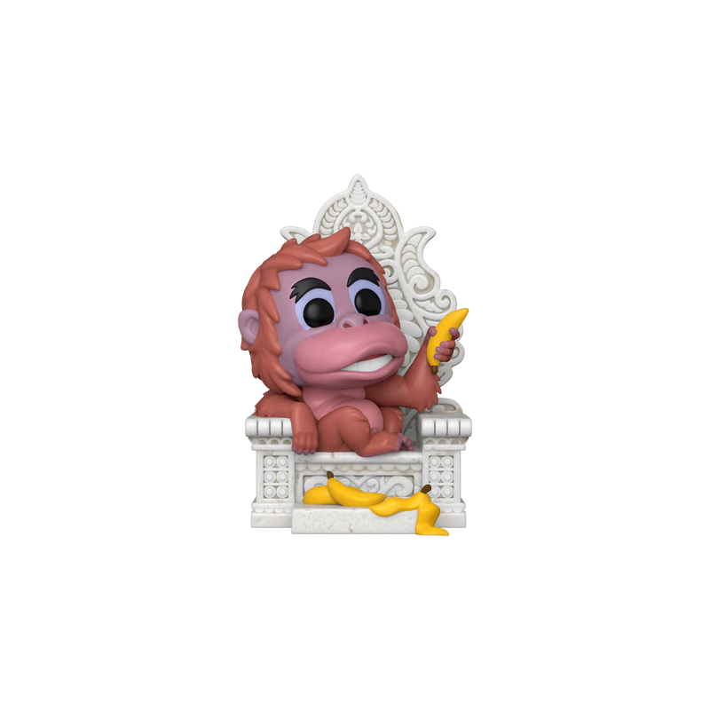 LIVRE DE LA JUNGLE - POP Deluxe N° 1491 - Roi louie sur Throne 