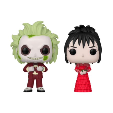 BEETLEJUICE 2 - POP Movies - 2 Pack Beetlejuice & Lydia Deetz 