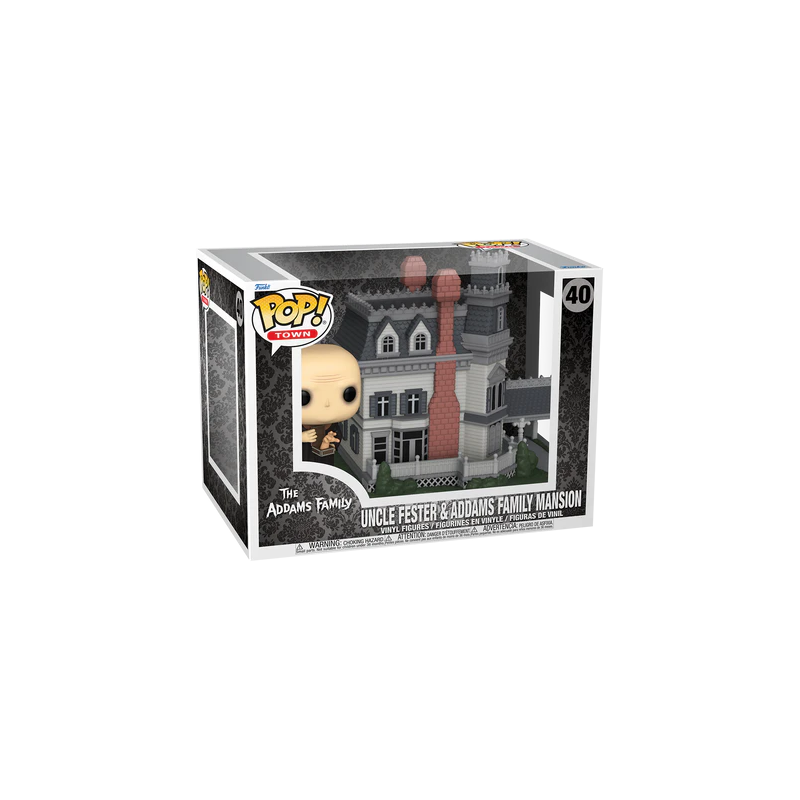 LA FAMILLE ADDAMS - POP TOWN N° 40 - Maison Addams avec Oncle Fétide 