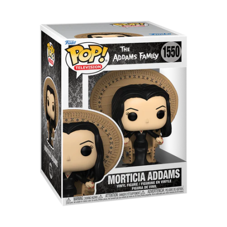 LA FAMILLE ADDAMS - POP Deluxe N° 1550 - Morticia sur Chaise 