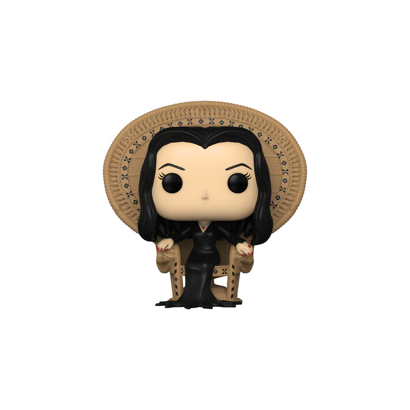 LA FAMILLE ADDAMS - POP Deluxe N° 1550 - Morticia sur Chaise 
