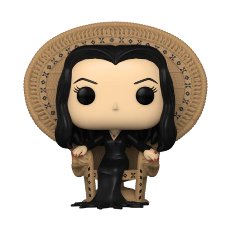 LA FAMILLE ADDAMS - POP Deluxe N° 1550 - Morticia sur Chaise 