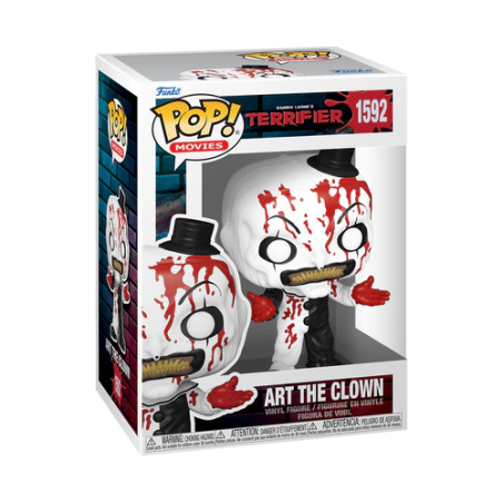 TERRIFIER - POP Movies N° 1592 - Art the Clown (Bloody) 