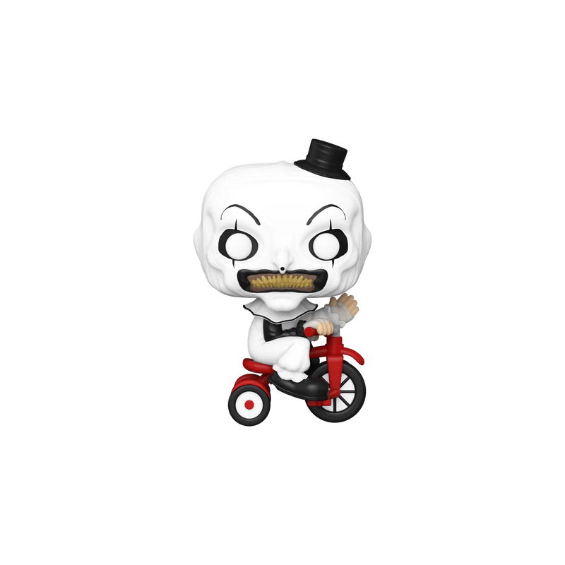 TERRIFIER - POP Movies N° 1591 - Art the Clown avec Vélo 