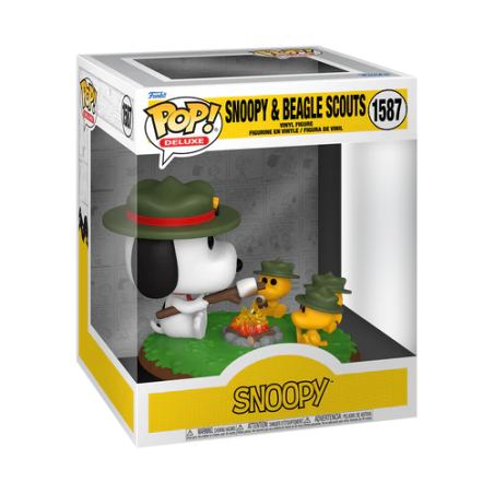 PEANUTS - POP Deluxe N° 1587 - Snoopy et Beagle Scouts 