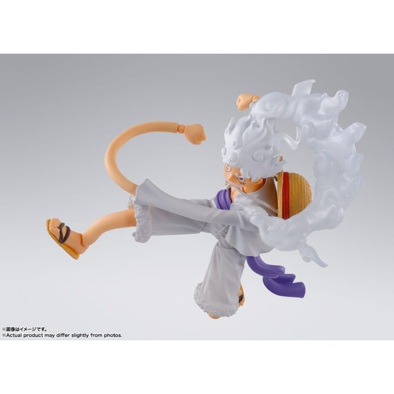 ONE PIECE - Monkey D. Luffy Gear 5 - Figurine S.H. Figuarts 15cm 