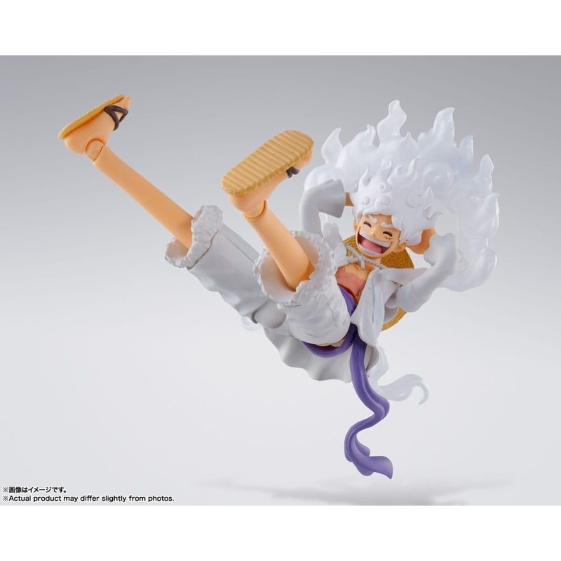 ONE PIECE - Monkey D. Luffy Gear 5 - Figurine S.H. Figuarts 15cm 