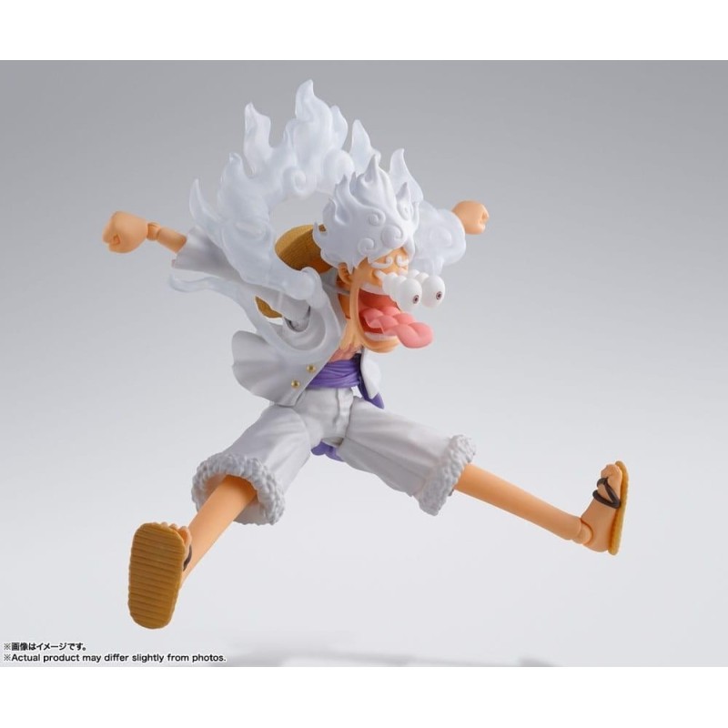 ONE PIECE - Monkey D. Luffy Gear 5 - Figurine S.H. Figuarts 15cm 