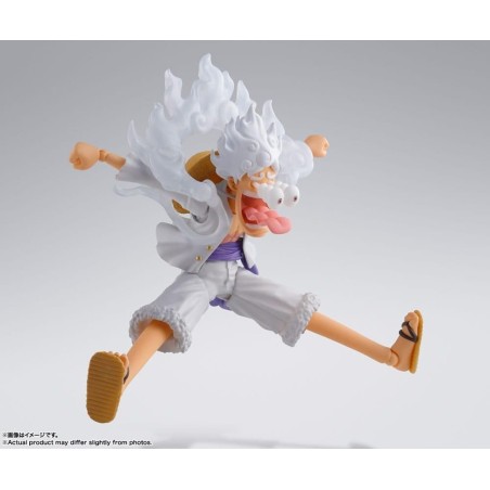 ONE PIECE - Monkey D. Luffy Gear 5 - Figurine S.H. Figuarts 15cm 