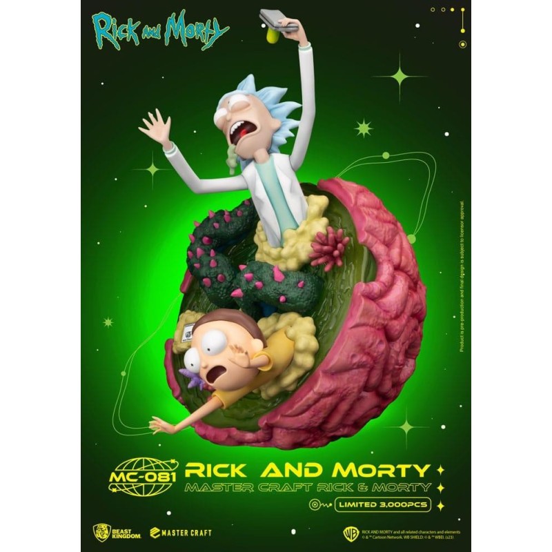 RICK ET MORTY - Rick et Morty - Statuette Master Craft 42cm 