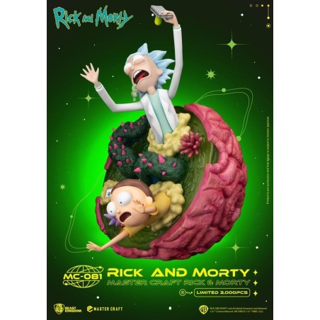 RICK ET MORTY - Rick et Morty - Statuette Master Craft 42cm 