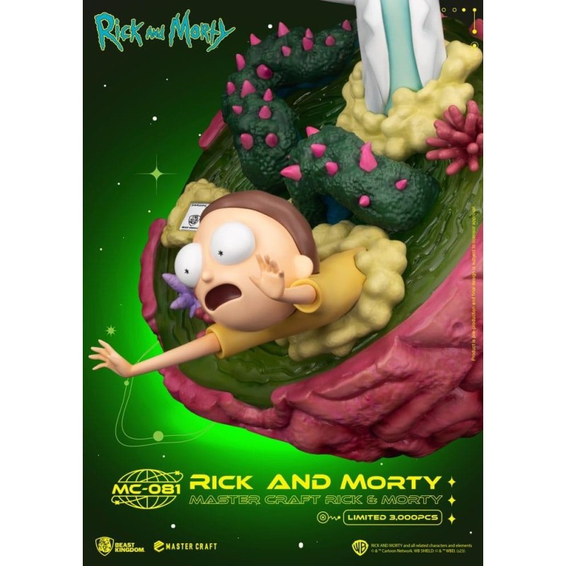 RICK ET MORTY - Rick et Morty - Statuette Master Craft 42cm 
