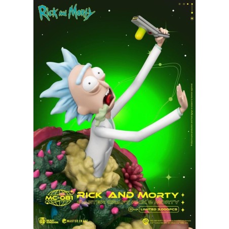 RICK ET MORTY - Rick et Morty - Statuette Master Craft 42cm 
