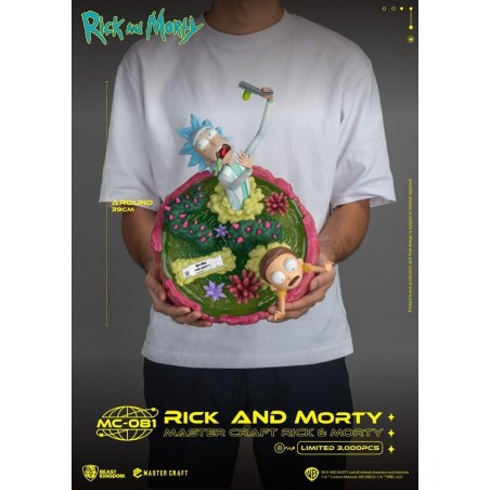 RICK ET MORTY - Rick et Morty - Statuette Master Craft 42cm 
