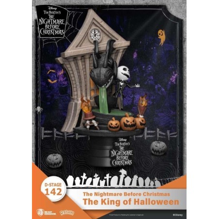 L'ETRANGE NOEL DE MONSIEUR JACK -Roi D'Halloween -Diorama D-Stage 15cm 