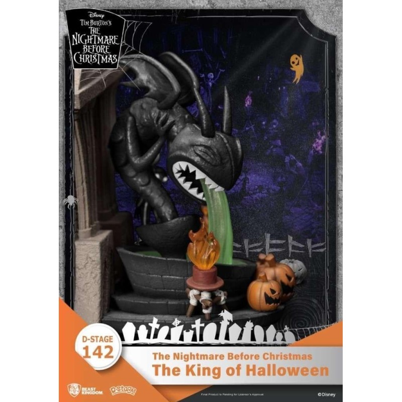 L'ETRANGE NOEL DE MONSIEUR JACK -Roi D'Halloween -Diorama D-Stage 15cm 