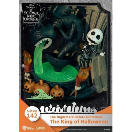 L'ETRANGE NOEL DE MONSIEUR JACK -Roi D'Halloween -Diorama D-Stage 15cm 