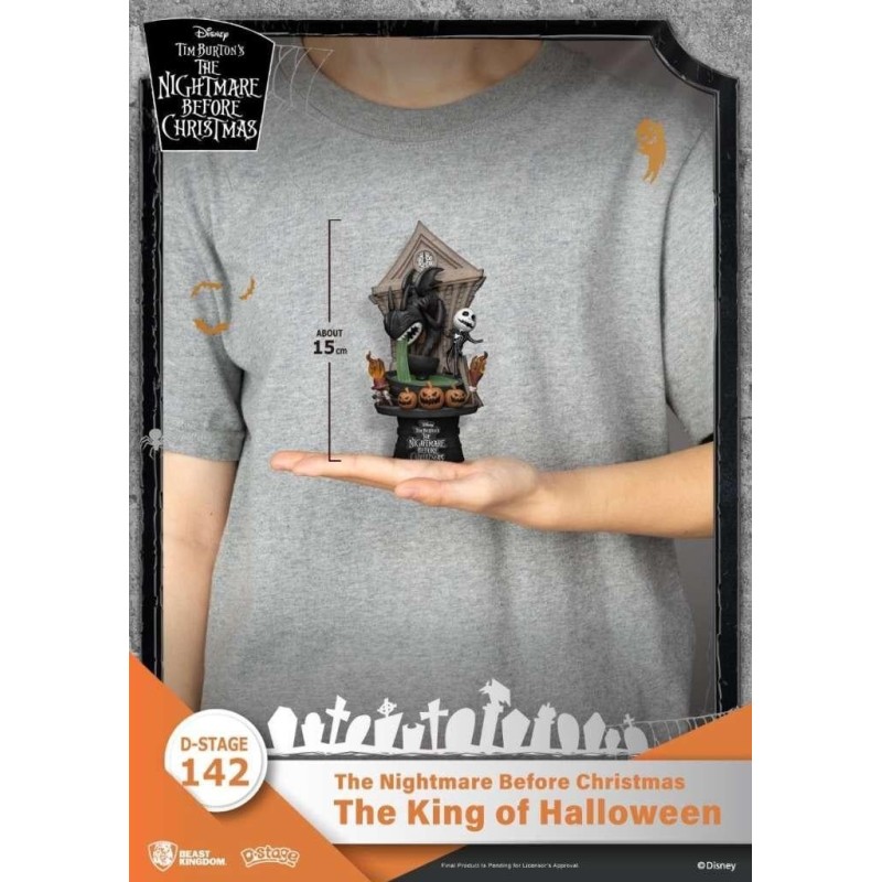 L'ETRANGE NOEL DE MONSIEUR JACK -Roi D'Halloween -Diorama D-Stage 15cm 