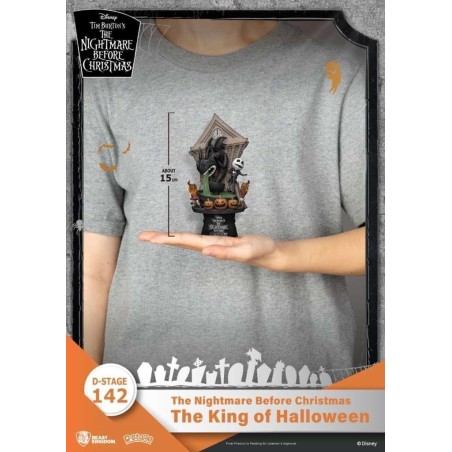L'ETRANGE NOEL DE MONSIEUR JACK -Roi D'Halloween -Diorama D-Stage 15cm 