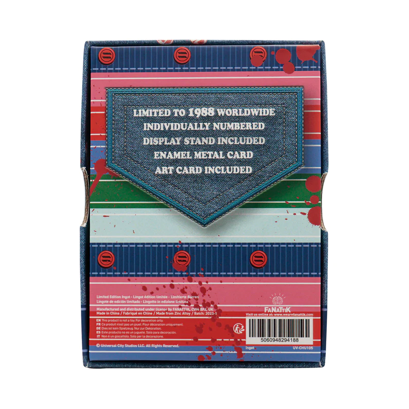 CHUCKY - 1988 - Lingot Edition Limitée 