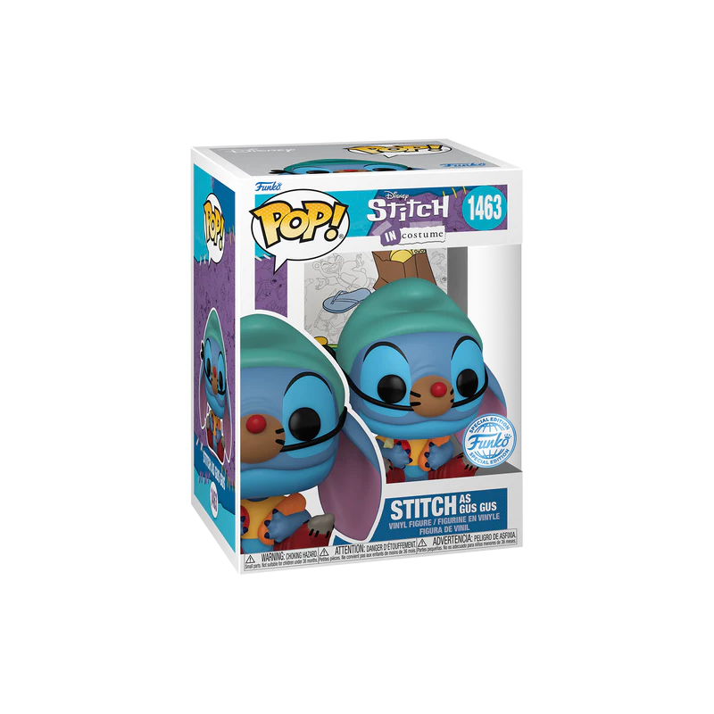 STITCH COSTUME - POP Disney N° 1463 - Gus Gus 