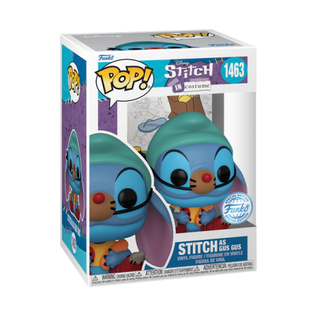 STITCH COSTUME - POP Disney N° 1463 - Gus Gus 
