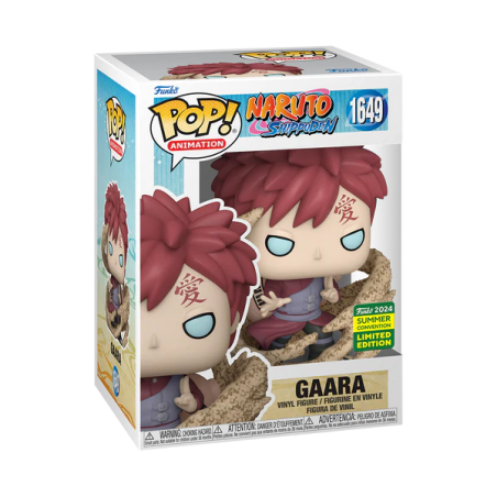 NARUTO SHIPPUDEN - POP Animation NÂ°1649 - Gaara "Convention" 