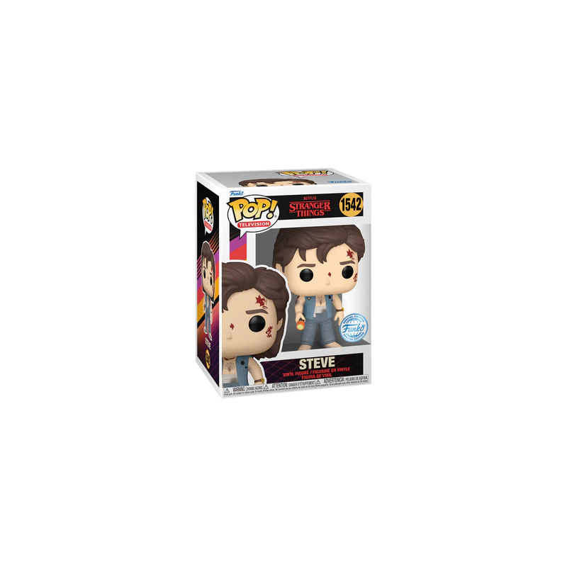 STRANGER THINGS - POP TV N° 1542 - Steve (Battledamage) 