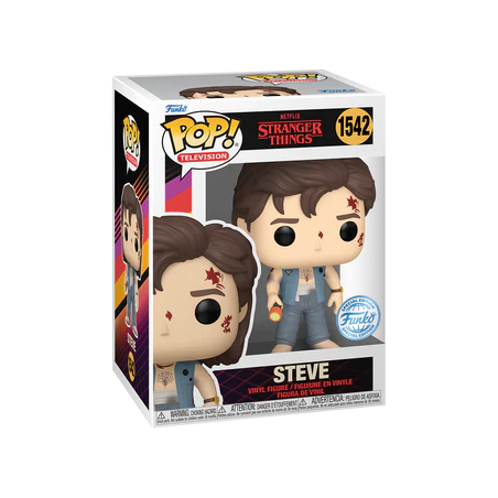 STRANGER THINGS - POP TV N° 1542 - Steve (Battledamage) 