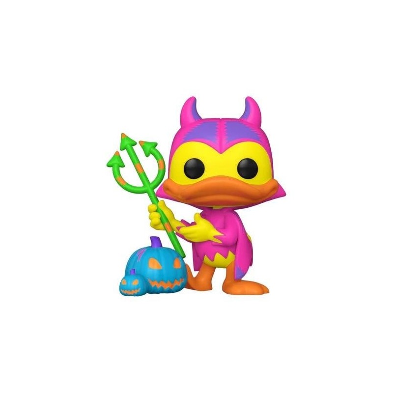DISNEY - POP N° 1446 - Devil Donald with Chase (Black Light) 