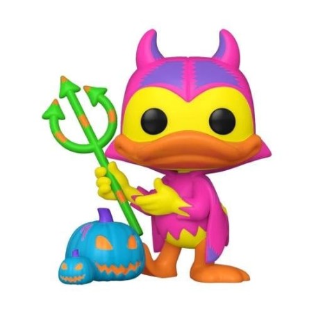 DISNEY - POP N° 1446 - Devil Donald with Chase (Black Light) 